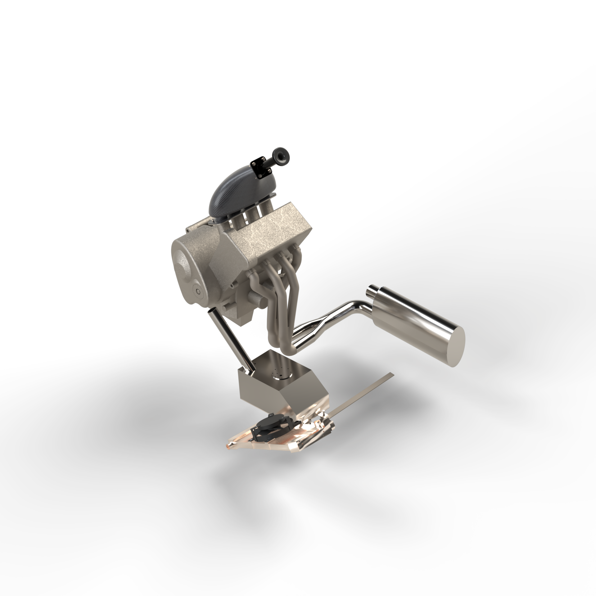 Powertrain assembly CAD