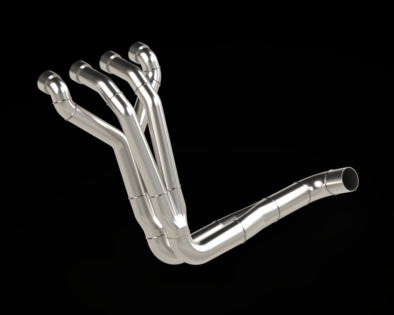 Exhaust geometry CAD