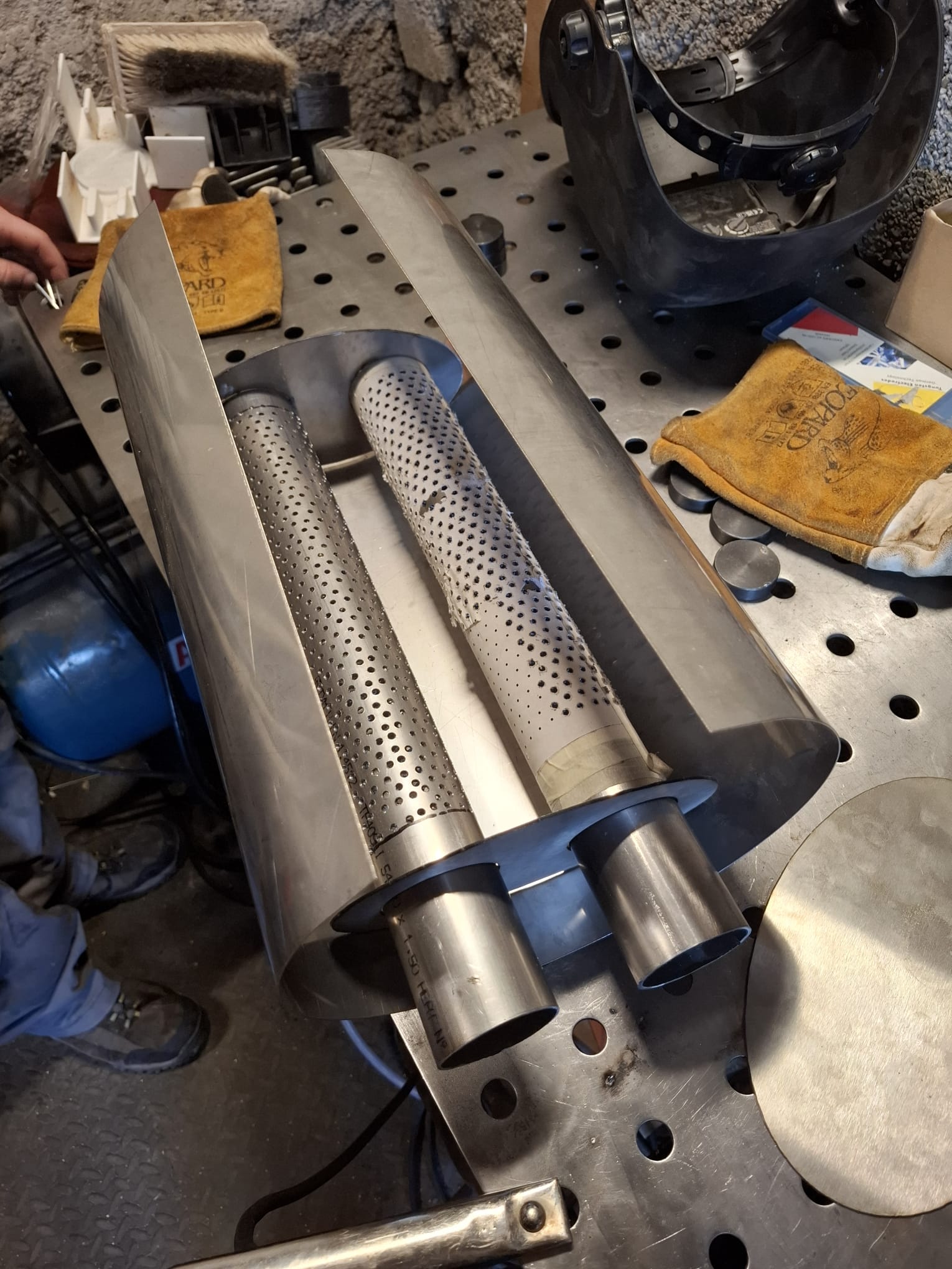 Muffler manufacturing