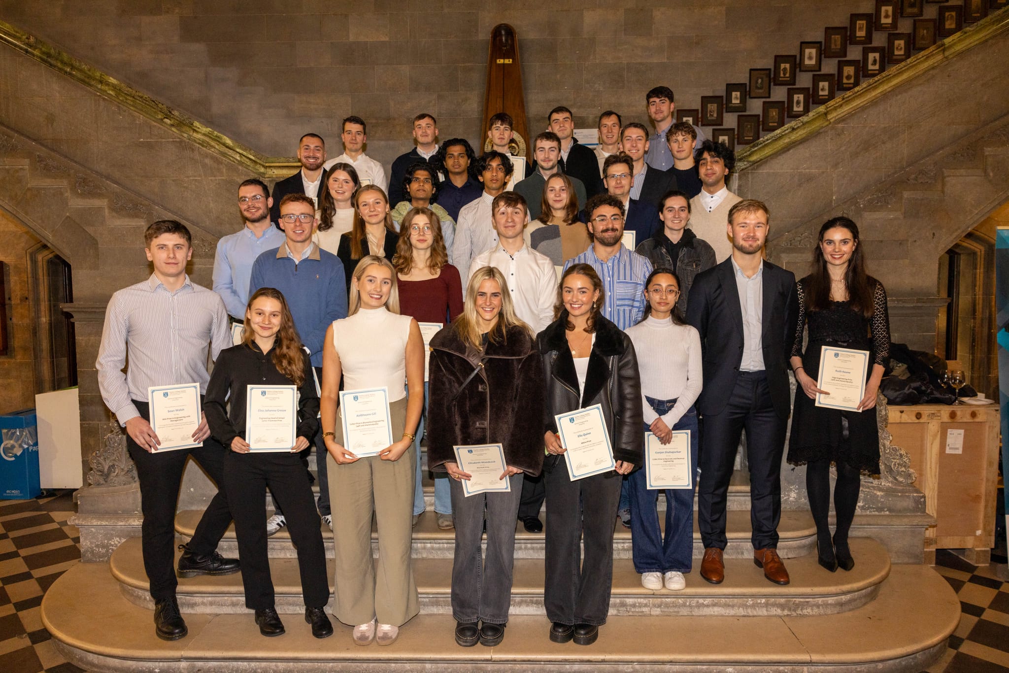 Engineering award recipients