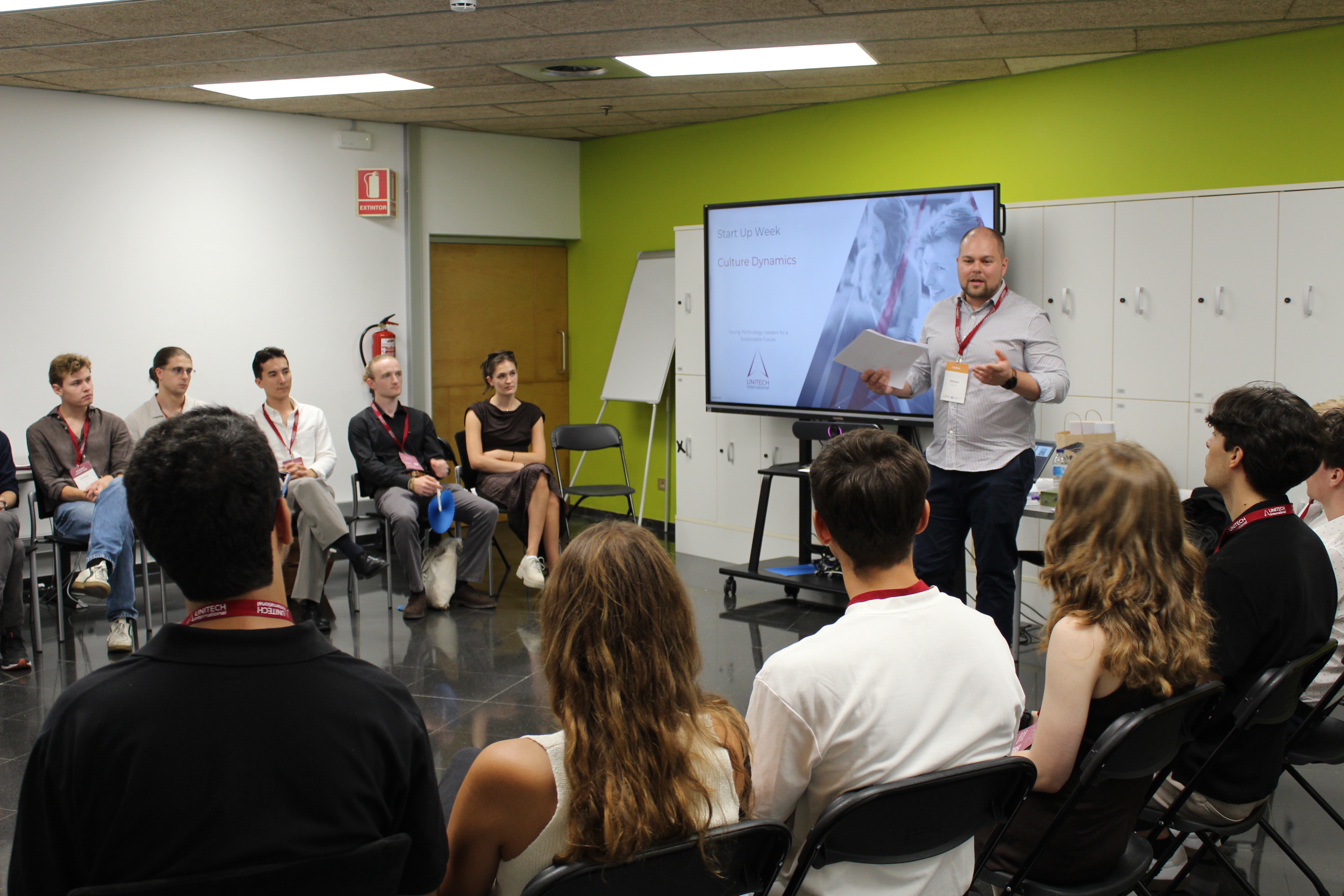 Workshop with industry coaches