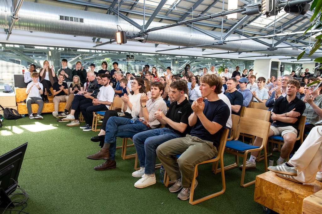 Patch demo day audience